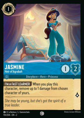 Jasmine - Heir of Agrabah - Lorcana Player