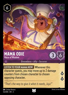 Mama Odie - Voice of Wisdom - Lorcana Player