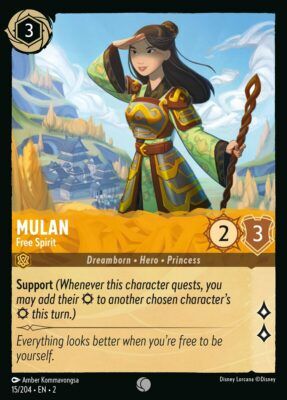 Mulan - Free Spirit - Lorcana Player