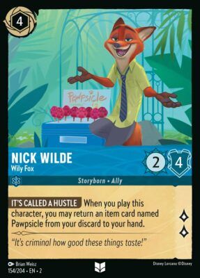 Nick Wilde - Wily Fox - Lorcana Player