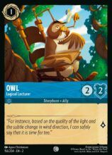 Owl - Logical Lecturer - Lorcana Player