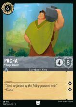 Pacha - Village Leader - Lorcana Player