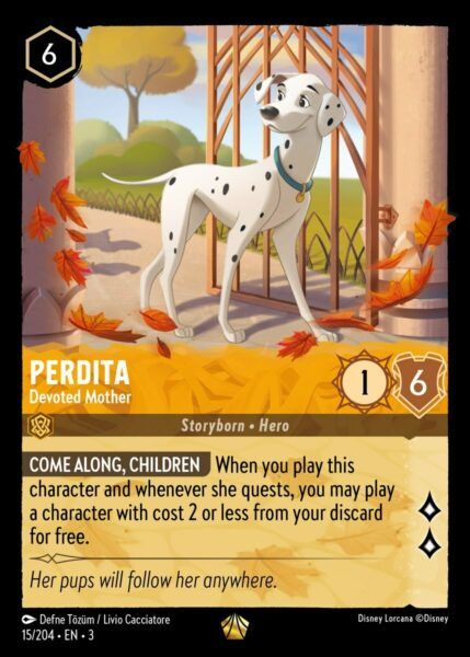 Perdita - Devoted Mother - Lorcana Player