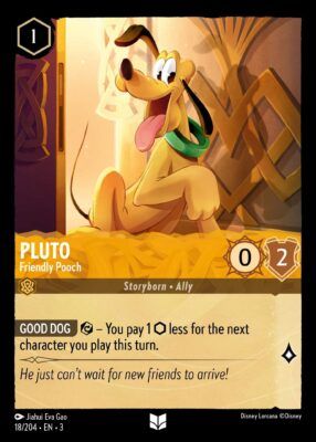 Pluto - Friendly Pooch - Lorcana Player