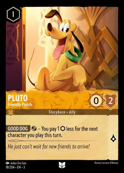 Pluto - Friendly Pooch - Lorcana Player