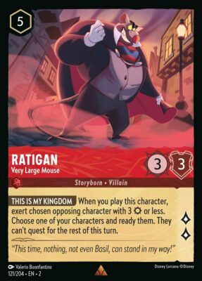 Ratigan - Very Large Mouse - Lorcana Player