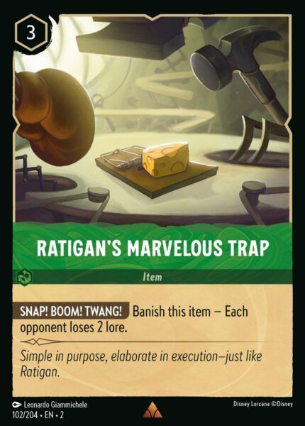 Ratigan's Marvelous Trap - Lorcana Player