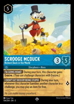 Scrooge McDuck - Richest Duck in the World - Lorcana Player