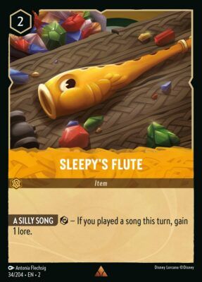 Sleepy's Flute - Lorcana Player