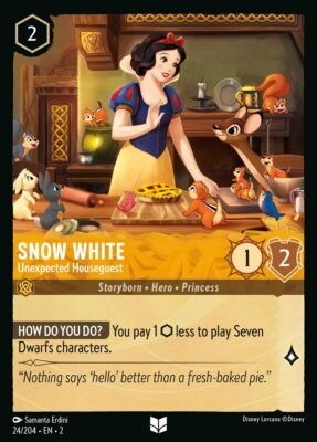 Snow white - Unexpected houseguest - Lorcana Player