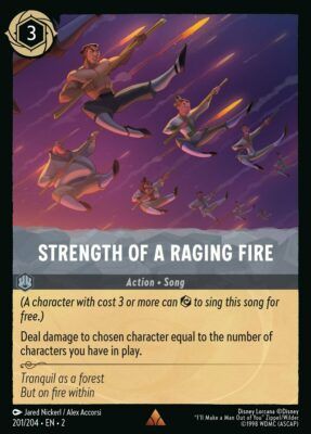 Strength of a Raging Fire - Lorcana Player
