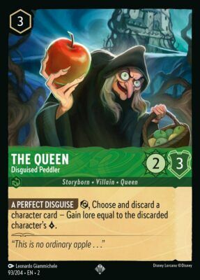 The Queen - Disguised Peddler - Lorcana Player