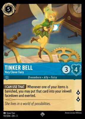 Tinker Bell - Very Clever Fairy - Lorcana Player