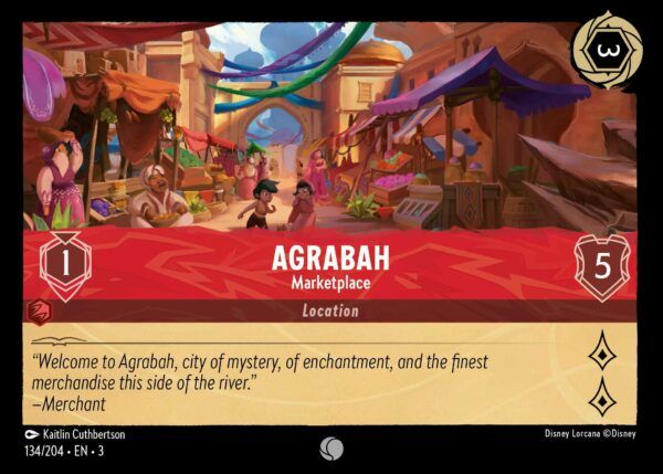 Agrabah - Marketplace - Lorcana Player