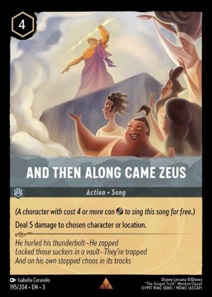 And Then Along Came Zeus - Lorcana Player