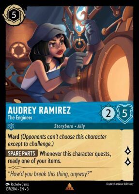 Audrey Ramirez - The Engineer - Lorcana Player