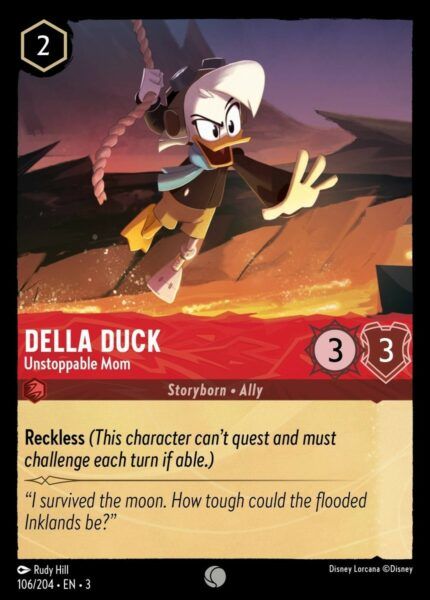 Della Duck - Unstoppable Mom - Lorcana Player