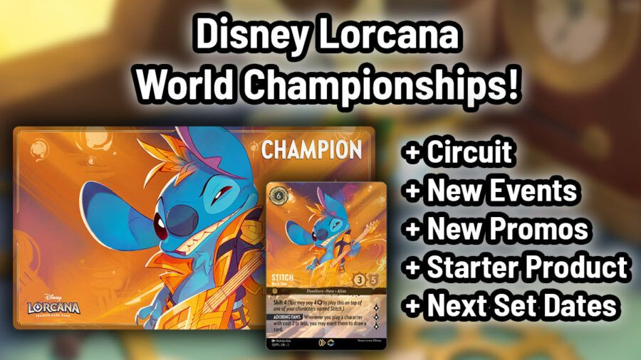 Disney Lorcana World Championships Announced