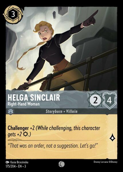 Helga Sinclair - Right-Hand Woman - Lorcana Player