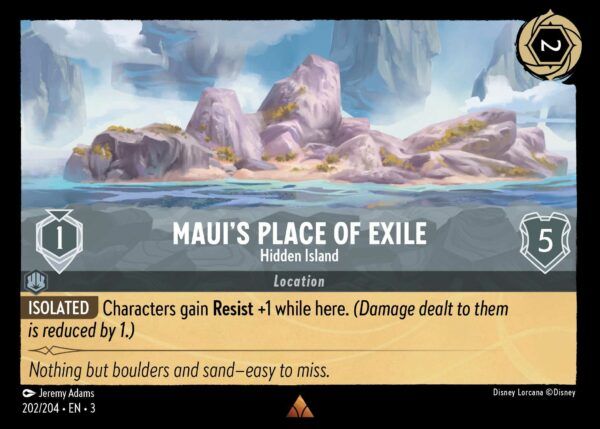 Maui's Place of Exile - Hidden Island - Lorcana Player