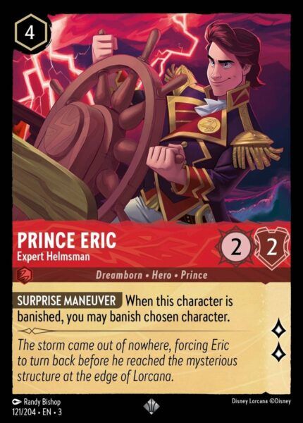 Prince Eric - Expert Helmsman - Lorcana Player