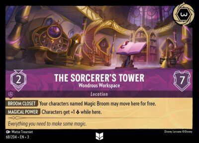The Sorcerer's Tower - Wondrous Workspace - Lorcana Player