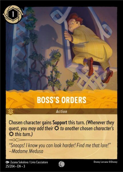 Boss's Orders - Lorcana Player