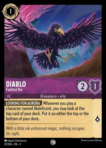 Diablo - Faithful Pet - Lorcana Player