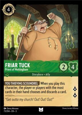 Friar Tuck - Priest of Nottingham - Lorcana Player