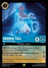 Gramma Tala - Spirit of the Ocean - Lorcana Player