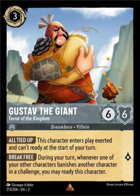 Gustav the Giant - Terror of the Kingdom - Lorcana Player