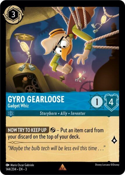 Gyro Gearloose - Gadget Whiz - Lorcana Player