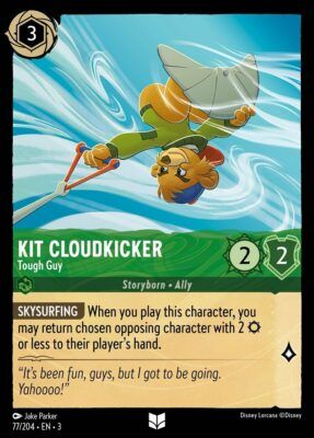 Kit Cloudkicker - Tough Guy - Lorcana Player