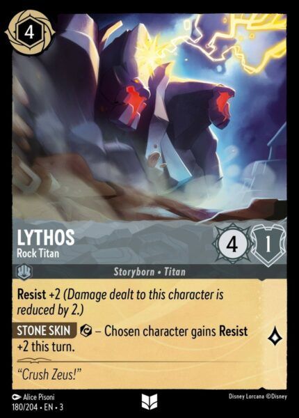 Lythos - Rock Titan - Lorcana Player