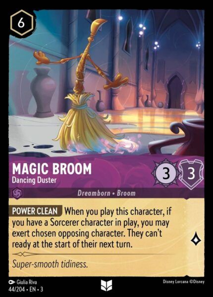 Magic Broom - Dancing Duster - Lorcana Player