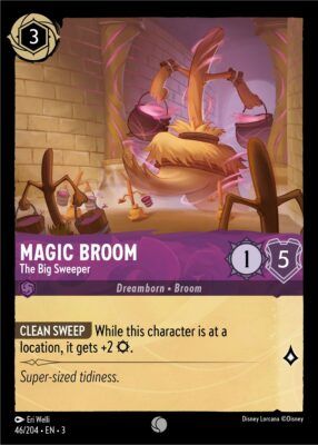 Magic Broom - The Big Sweeper - Lorcana Player