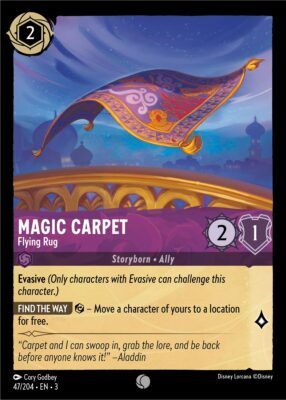 Magic Carpet - The Flying Rug - Lorcana Player