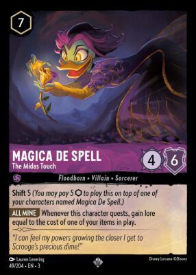 Magica De Spell - Midas Touch - Lorcana Player