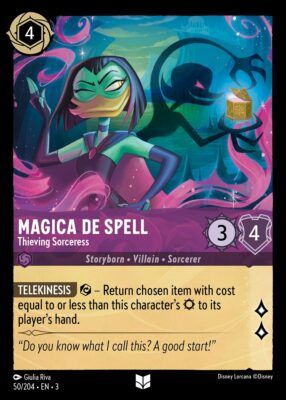 Magica De Spell - Thieving Sorceress - Lorcana Player