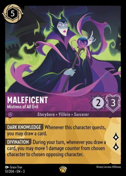 Maleficent - Mistress of All Evil - Lorcana Player