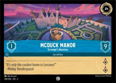 McDuck Manor - Scrooge's Mansion - Lorcana Player