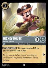 Mickey Mouse - Stalwart Explorer - Lorcana Player