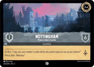 Nottingham - Prince John's Castle - Lorcana Player
