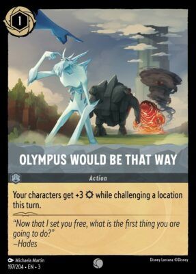 Olympus Would Be That Way - Lorcana Player