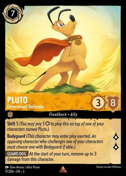 Pluto - Determined Defender - Lorcana Player