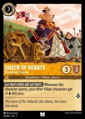 Queen of Hearts - Wonderland Empress - Lorcana Player
