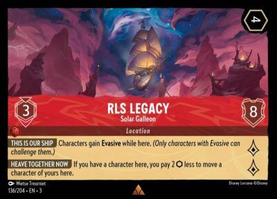 RLS Legacy - Solar Galleon - Lorcana Player
