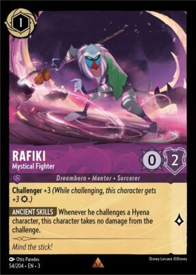 Rafiki - Mystical Fighter - Lorcana Player