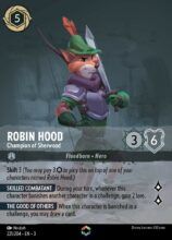 Robin Hood - Champion of Sherwood - Enchanted - Lorcana Player