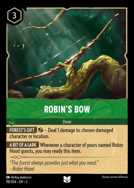 Robin's Bow - Lorcana Player